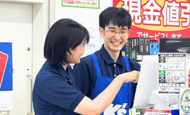 ケーズデンキ越前店(閉店/レジスタッフ)